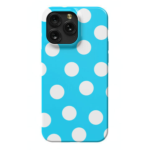 Blue Polka Dot Case Phone Case